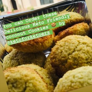 Keto Diet Coconut Cookies